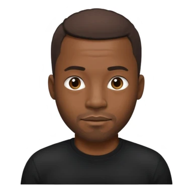 40 year old black man sticker