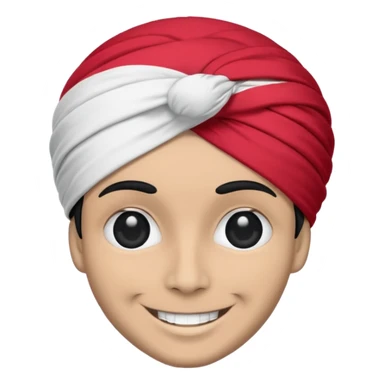 Corsica flag white with a black head moor sticker