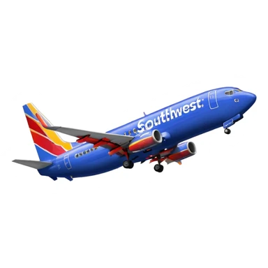 Southwest Airlines Boeing 737-800 (Heart One livery) sticker