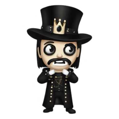 king diamond sticker