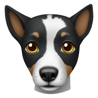 perrita blaca llamada lunita sticker