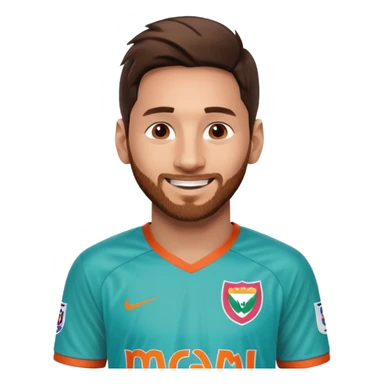 Leo Messi Miami sticker