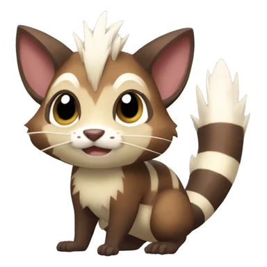 Furret Zigzagoon sticker