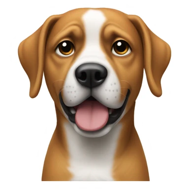 Dog doing the bruh meme sticker