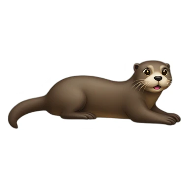 Sicilian Otter sticker