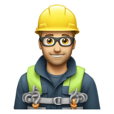 rope access work technician sticker