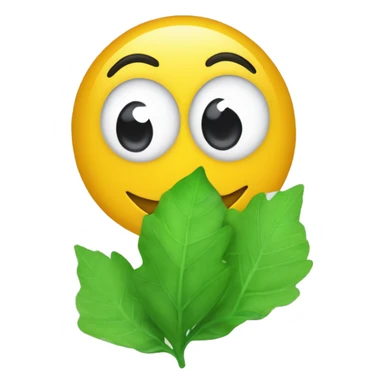 Gotas de Rocío sobre hojas ￼ sticker