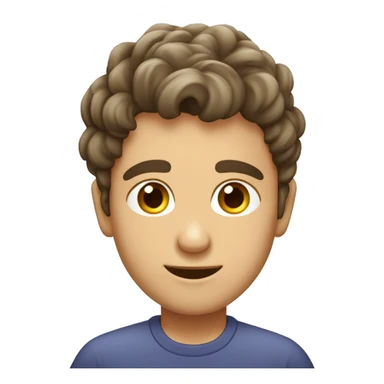 RAGAZZO CARNAGIONE CHIARA, CAPELLI CHIARI LUNGHEZZA MEDIA E SCIOLTI sticker