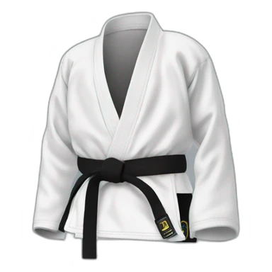 Jiu jitsu belt sticker