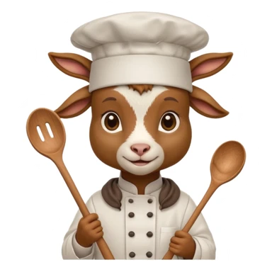 goat young cook sticker