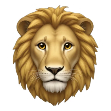 Cécilia lion sticker