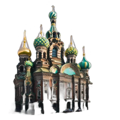 Church of the Savior on Blood saint petersburg sticker