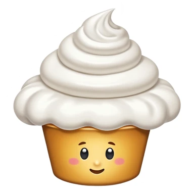 whipped cream dollip sticker
