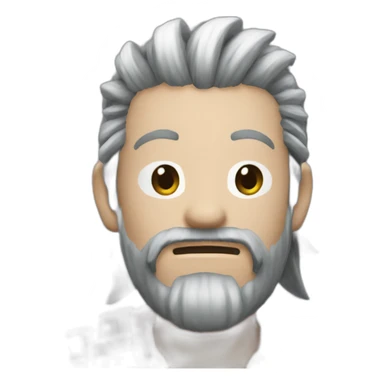 lumberjack from final fantasy vii sticker