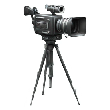 movie camera sticker