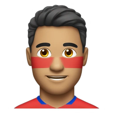 chilean soccer player sticker