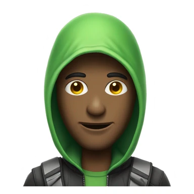 guy with an alien costume sticker