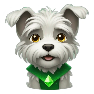 Toto in emerald city sticker