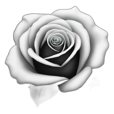 Black rose 🥀 sticker