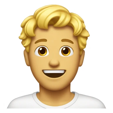 Emoji that expresses „oooops“ sticker