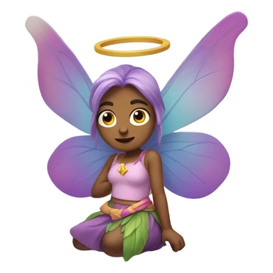unimpressed fairy sticker