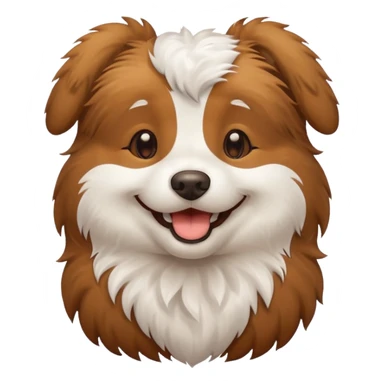perro feliz sticker