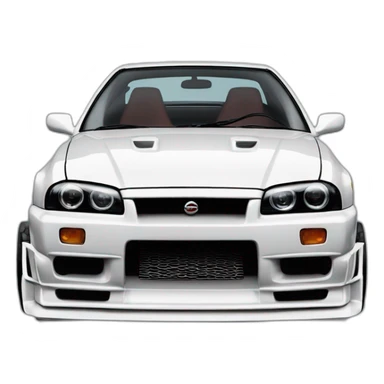 Nissan skyline r34 fast ans furieuse sticker
