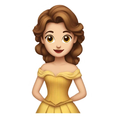 Belle sticker