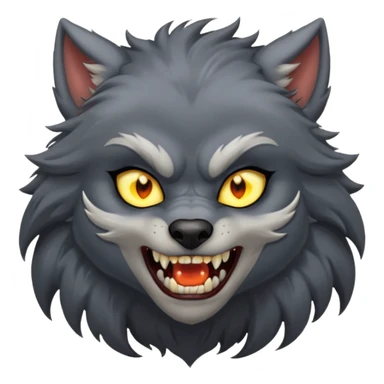 girl werewolf sticker