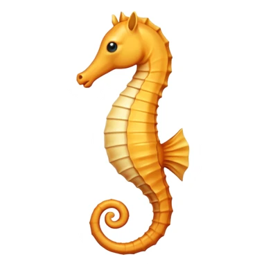 make a minimalist image of a sea horse and make it look like a J make the belly smaller and the tail longer sticker