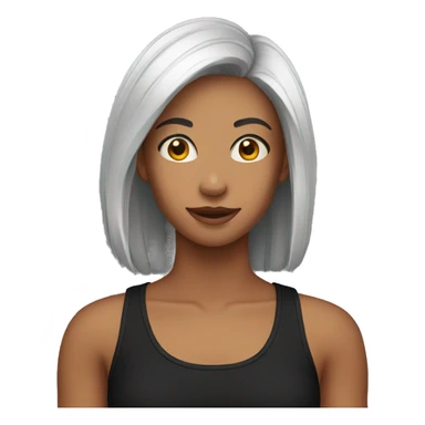 black tank top sticker