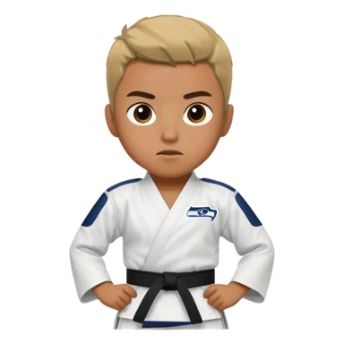 Seattle Seahawks Karate sticker