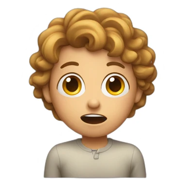 surprised person sticker