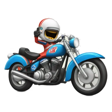 Speedway motorcycle sticker