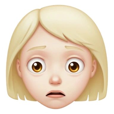 Sad and hungry sticker