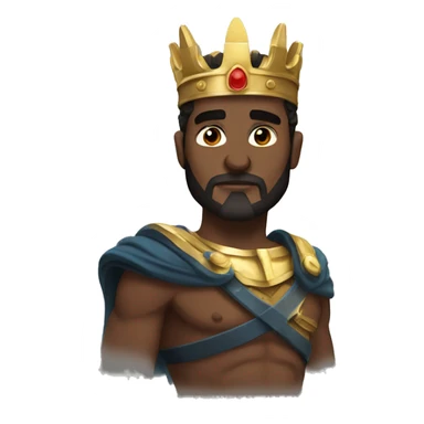 god king darius sticker