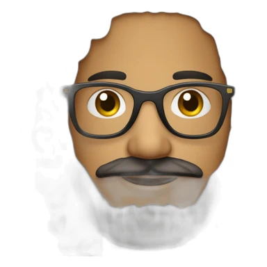 Latinoamericano,gafas y barba sticker