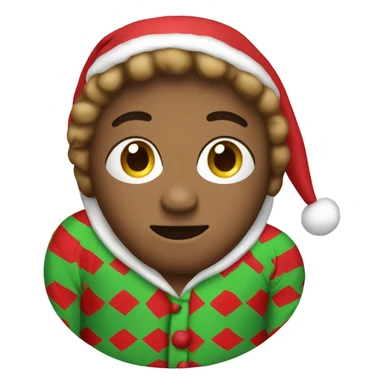 christmas pajamas  sticker