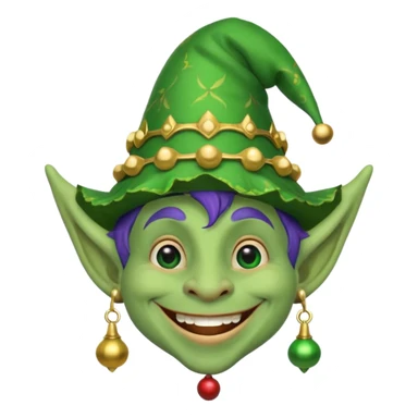 master troll jester sticker