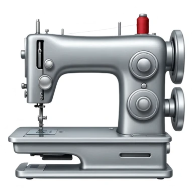 sewing machine sticker