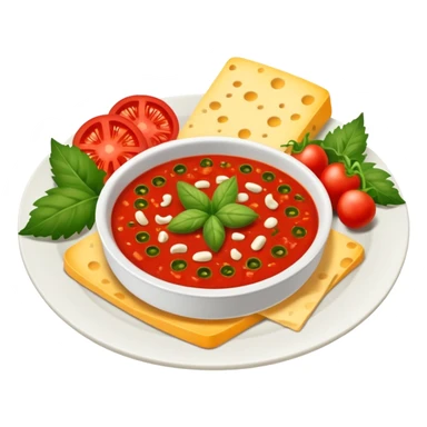 un plato de ñoquis argentinos  sticker
