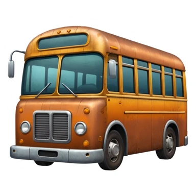 bus with raised rear sticker