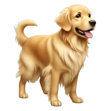 Golden retriever  sticker