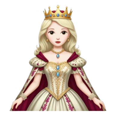 HEADLESS QUEEN WITHOUT HEAD sticker