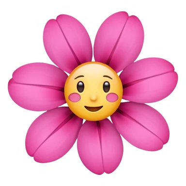 pink flower aesthetic minimal emoji sticker