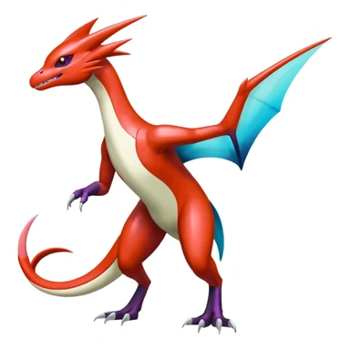 Shiny Glossy Oily Latias-Noivern-Salandit-Fusion (full body) sticker