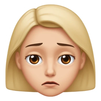 Make then fed up and rolling eyes  sticker