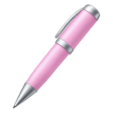 Light pink pen sticker