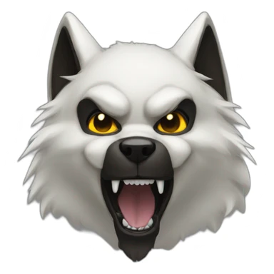 protogen furry sticker