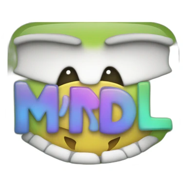 exciting engaging message, with text "MDL" sticker